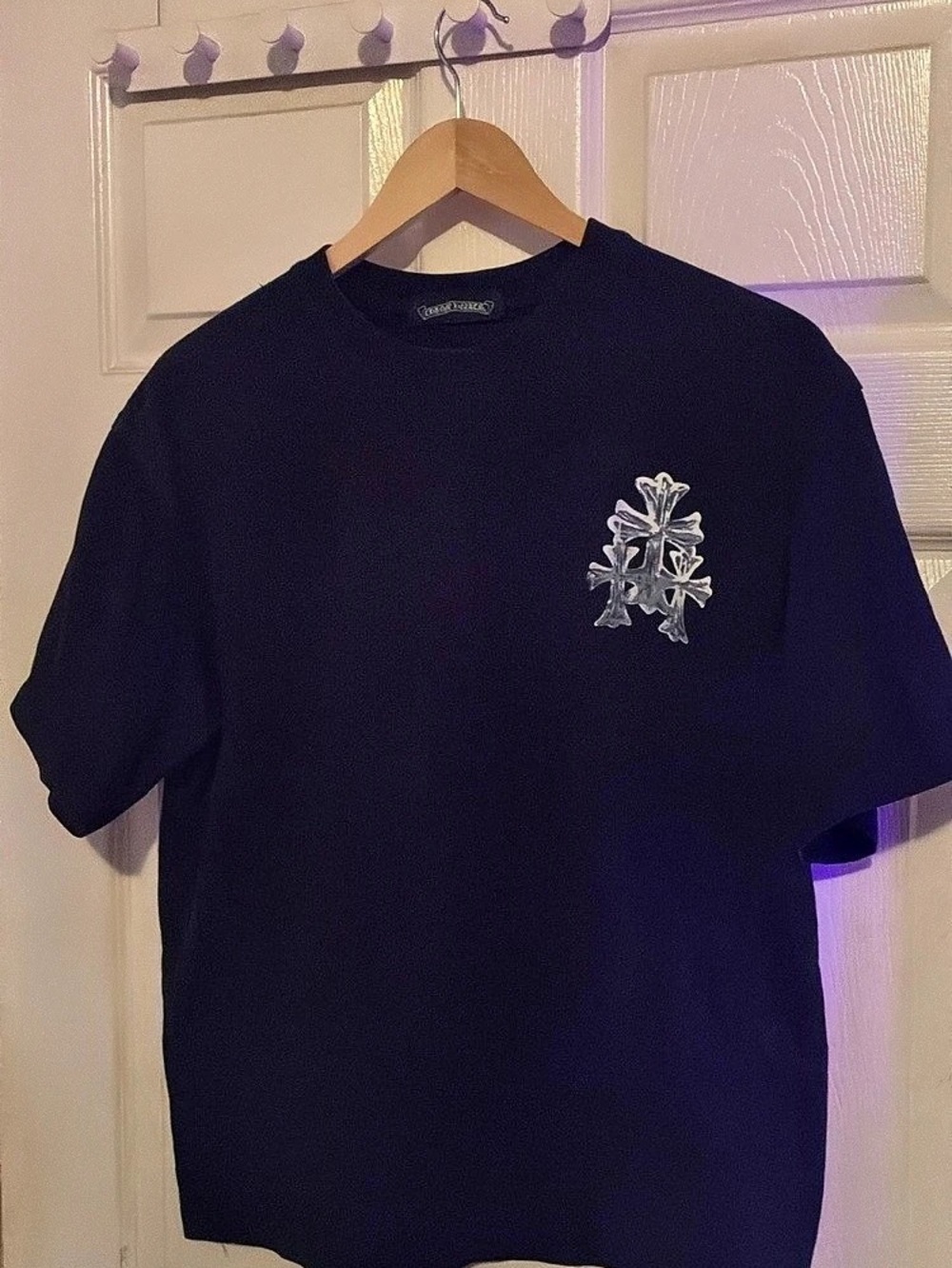 Chrome Hearts - Blue Cross graphic tee